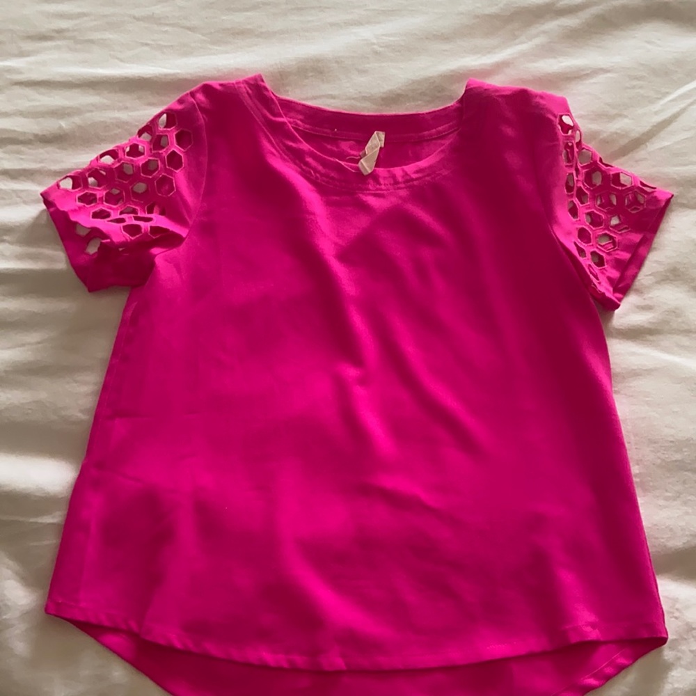 Sugarlips Blouse - Magenta